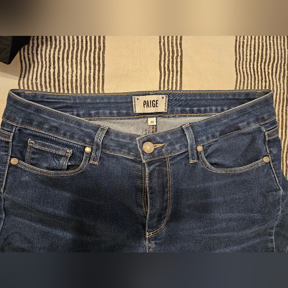 Paige Blue Denim Jeans